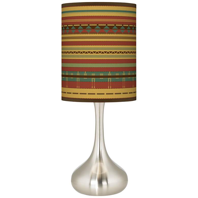 Image 1 Southwest Desert Giclee Droplet Table Lamp