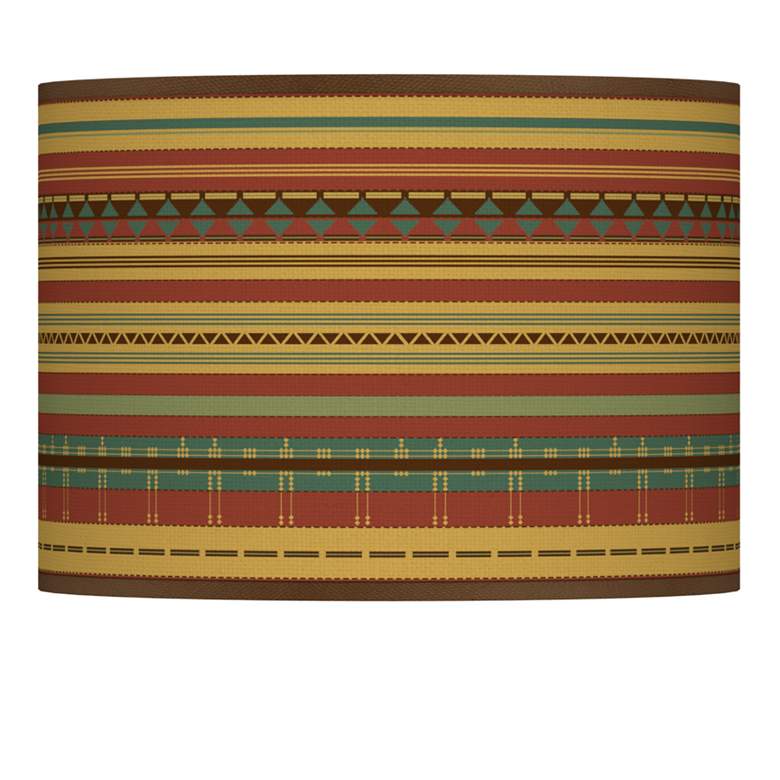 Image 1 Southwest Desert Giclee Lamp Shade 13.5x13.5x10 (Spider)