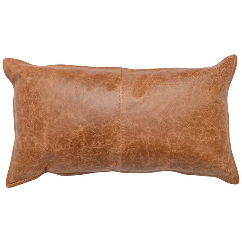 Image 2 Southwest Leather 26" x 14" Throw Pillow