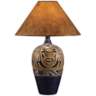 Southwest Navy Handcrafted Southwest Table Lamp