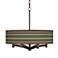 Southwest Shore Ava 6-Light Bronze Pendant Chandelier