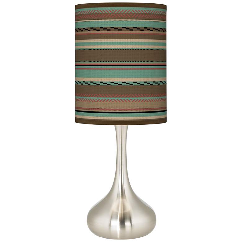Image 1 Southwest Shore Giclee Droplet Table Lamp