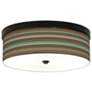 Southwest Shore Giclee Energy Efficient Bronze Ceiling Light