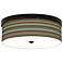 Southwest Shore Giclee Energy Efficient Bronze Ceiling Light