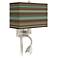 Southwest Shore Giclee Glow LED Reading Light Plug-In Sconce