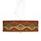 Southwest Sienna 20" Wide 3-Light Pendant Chandelier