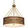 Southwest Sienna Dana Antique Brass Pendant Light