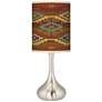 Southwest Sienna Giclee Droplet Table Lamp