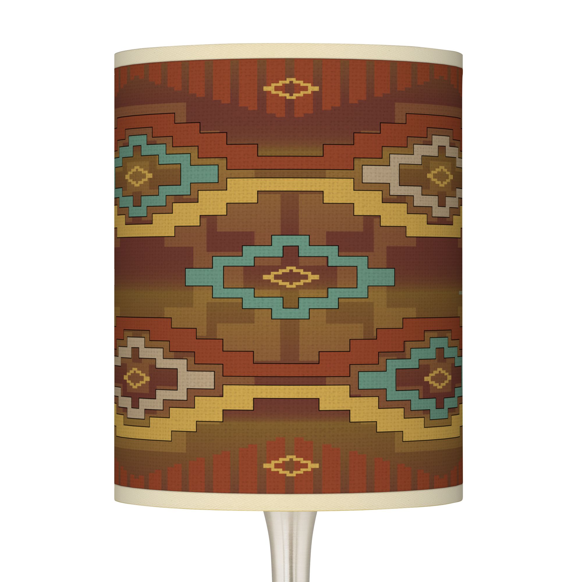 Thumbnail2 of Southwest Sienna Giclee Droplet Table Lamp more views