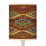 Southwest Sienna Giclee Droplet Table Lamp