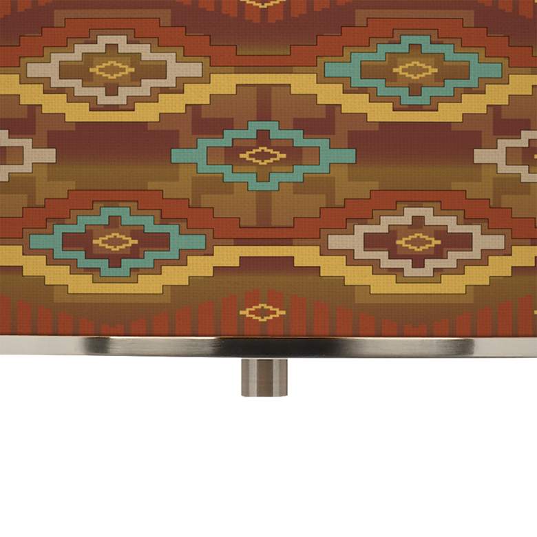 Image 2 Southwest Sienna Giclee Glow 16 inch Wide Pendant Light more views
