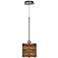 Southwest Sienna Giclee Glow Mini Pendant Light