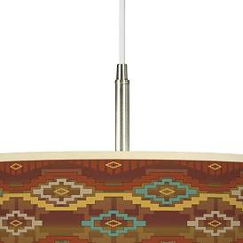 Image2 of Southwest Sienna Giclee Pendant Chandelier more views
