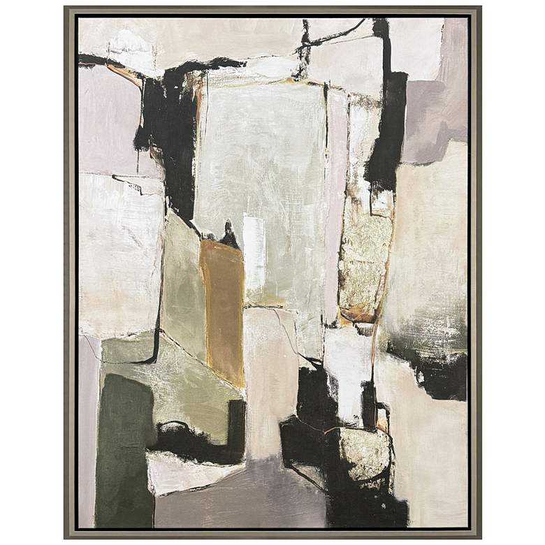 Image 1 Space in Time 39"W x 51"H Contemporary Canvas