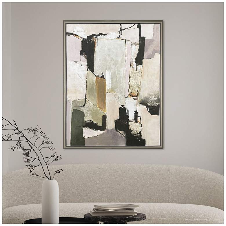 Image 4 Space in Time 39"W x 51"H Contemporary Canvas more views
