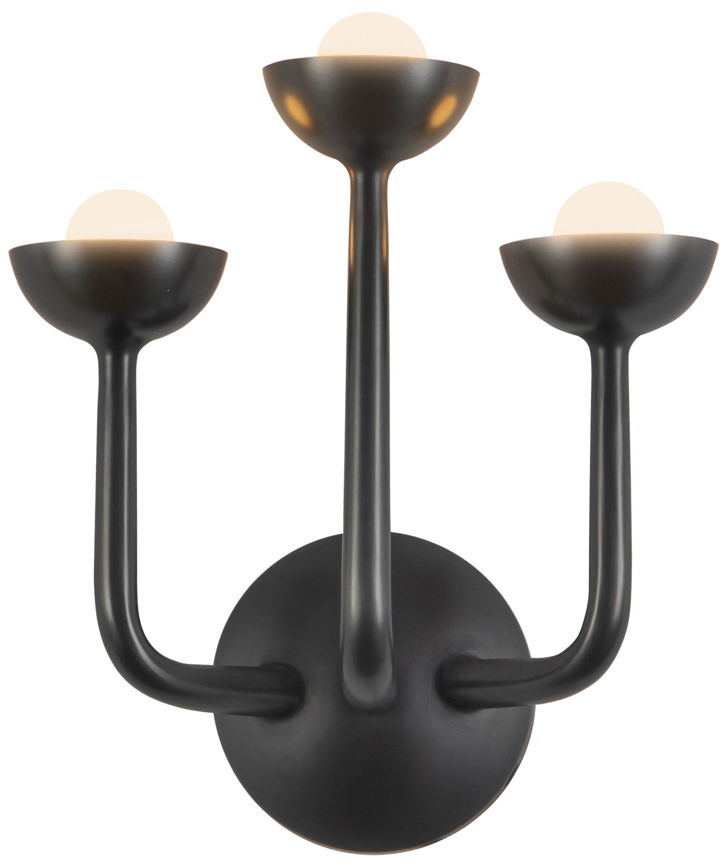 Spade 11-in Urban Bronze dimmable LED Wall/Vanity Light