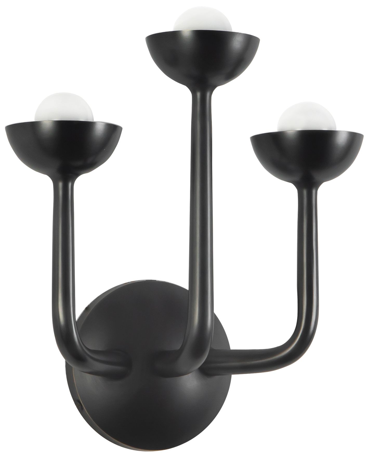 Image 3 Spade 11-in Urban Bronze dimmable LED Wall/Vanity Light more views