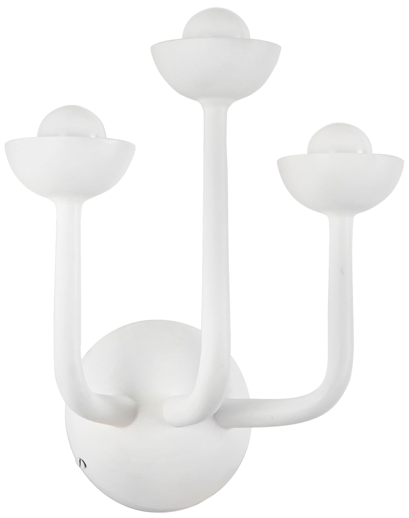 Image 3 Spade 11-in White dimmable LED Wall /Vanity Light more views