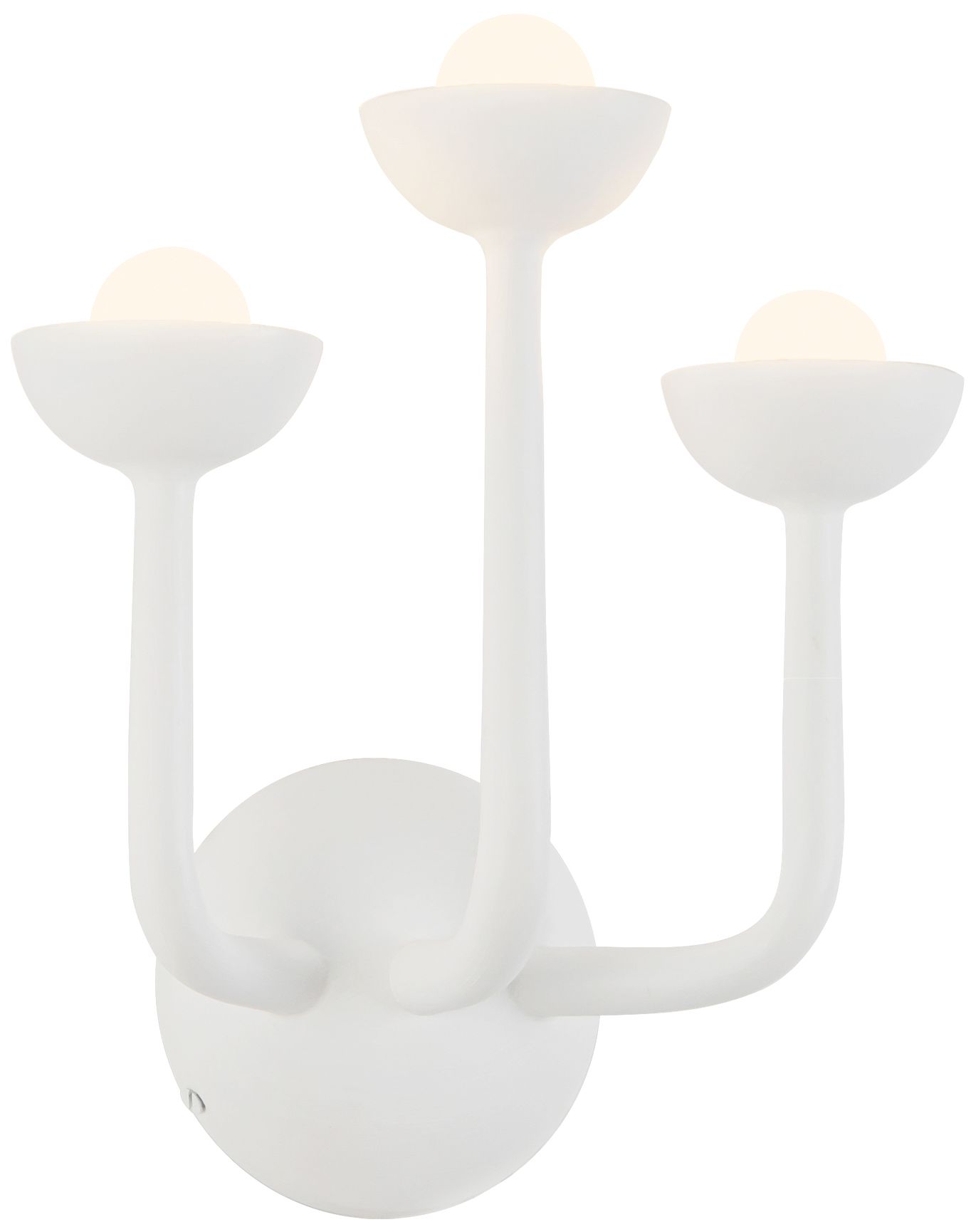 Image 6 Spade 11-in White dimmable LED Wall /Vanity Light more views