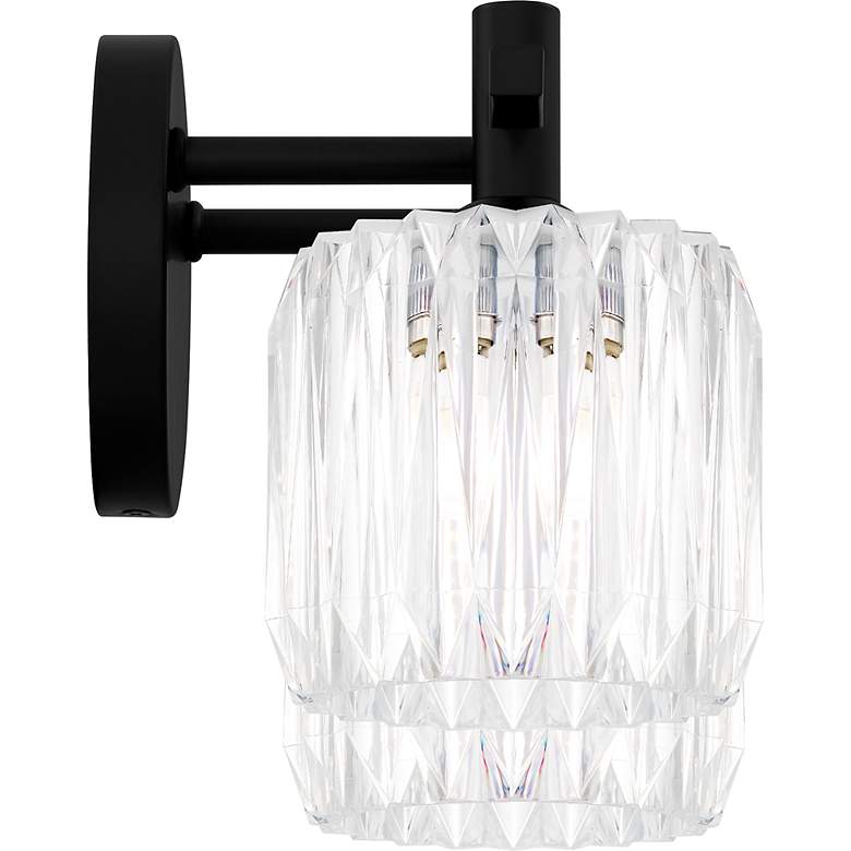 Image 4 Spade 2-Light Matte Black Bath Light more views