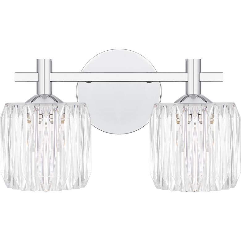 Image 2 Spade 2-Light Polished Chrome Bath Light more views