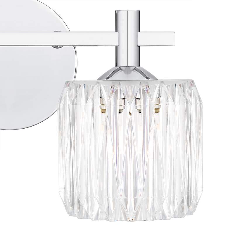 Image 5 Spade 2-Light Polished Chrome Bath Light more views