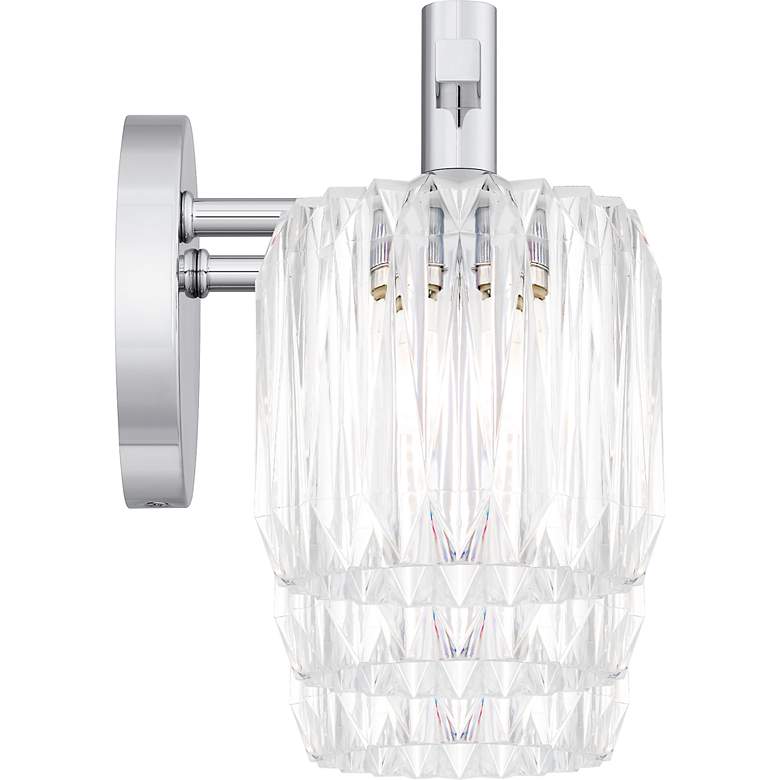 Image 4 Spade 3-Light Polished Chrome Bath Light more views