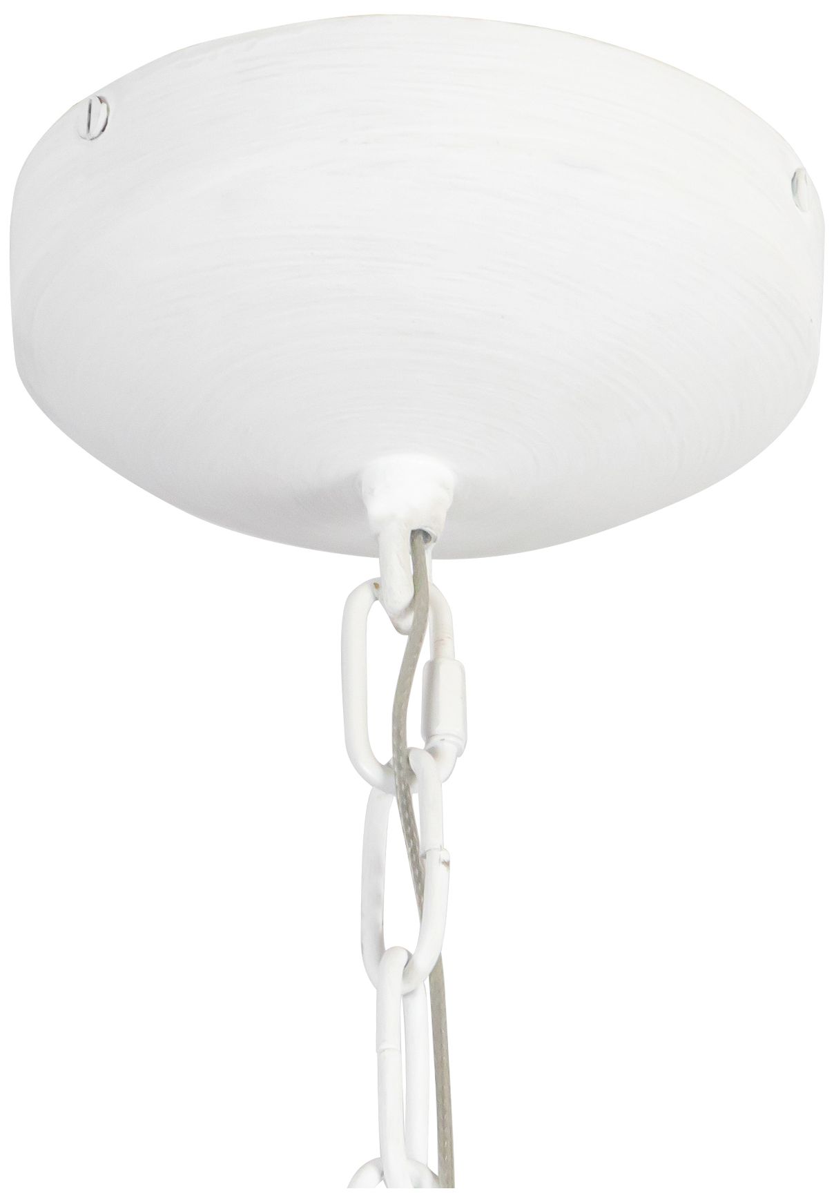 Image 5 Spade 30-in Antique White dimmable LED Chandelier more views
