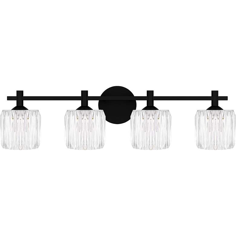 Image 2 Spade 4-Light Matte Black Bath Light more views