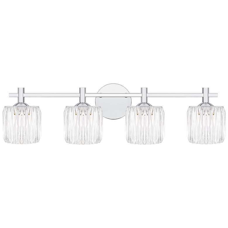 Image 1 Spade 4-Light Polished Chrome Bath Light
