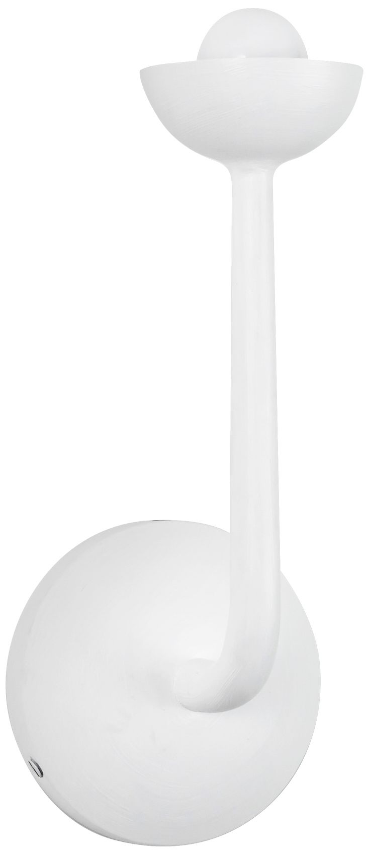 Image 3 Spade 5-in Antique White dimmable LED Wall/Vanity Light more views