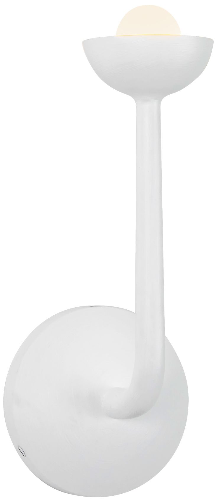 Image 6 Spade 5-in Antique White dimmable LED Wall/Vanity Light more views