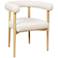 Spara Cream Boucle Fabric Dining Chair