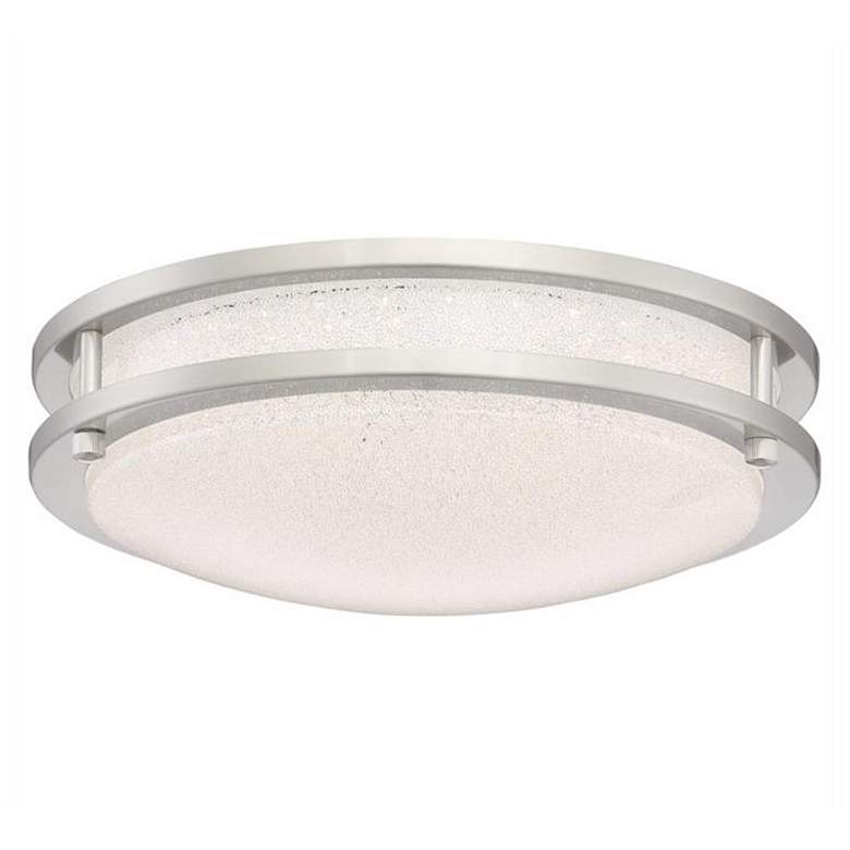 Image 1 Sparc - LED 12" Flush Mount - Chrome Finish - Starry Acrylic
