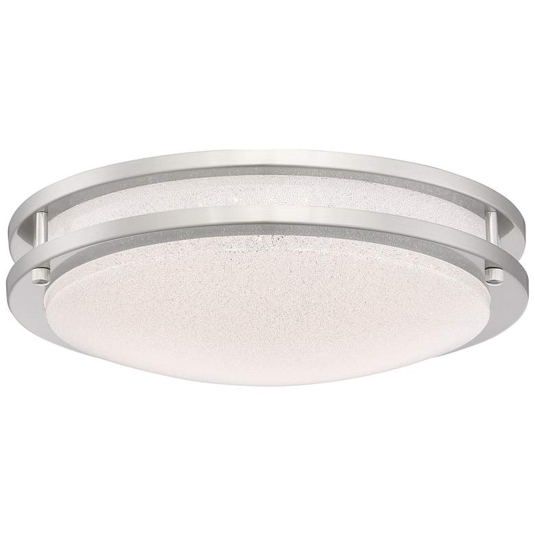Image 1 Sparc - LED 14" Flush Mount - Chrome Finish - Starry Acrylic