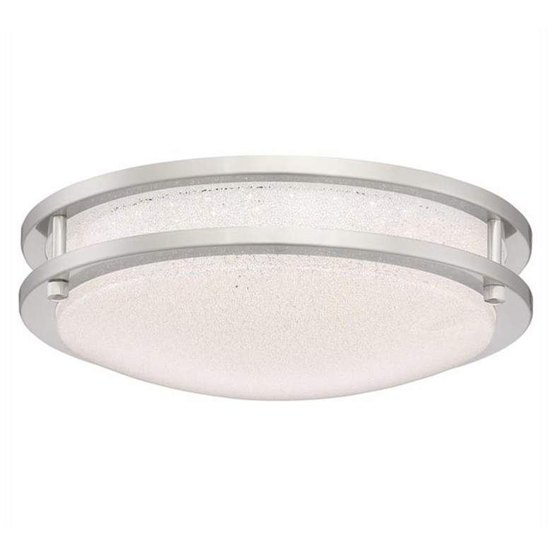 Image 1 Sparc - LED 16" Flush Mount - Chrome Finish - Starry Acrylic