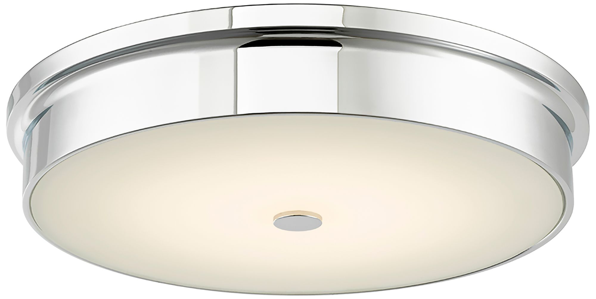 chrome flush ceiling light