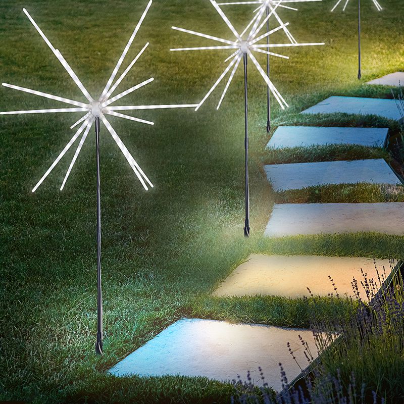 Sparkler 34 1/2" High Bright White LED PlugIn Landscape Lights Set