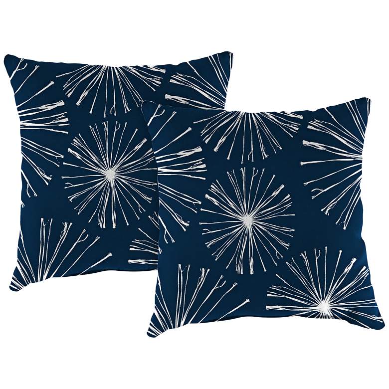 Image 1 Sparks Oxford 18 inch Square Outdoor Toss Pillow Set of 2