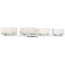 1_Sparren 35 1/4" Wide Chrome 4-Light LED Vanity Bath Light