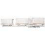 2_Sparren 35 1/4" Wide Chrome 4-Light LED Vanity Bath Light more views