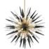 Sparta 32" Wide Aged Brass 12-Light Sputnik Chandelier