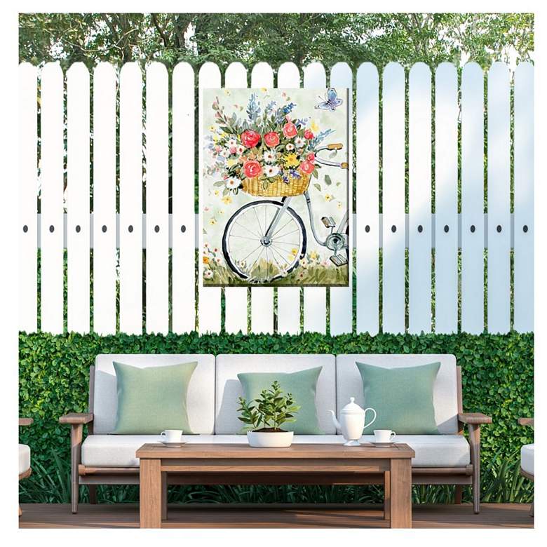 Image 2 Special Delivery Outdoor Canvas Art more views