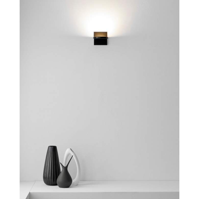 Image 4 Spectica 5 inch High Matte Black LED Wall Sconce more views