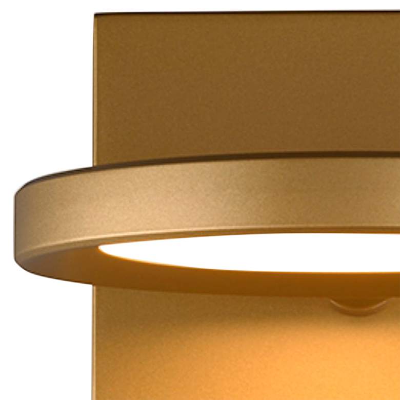 Image 2 Spectica 5 inch High Satin Gold LED Wall Sconce more views