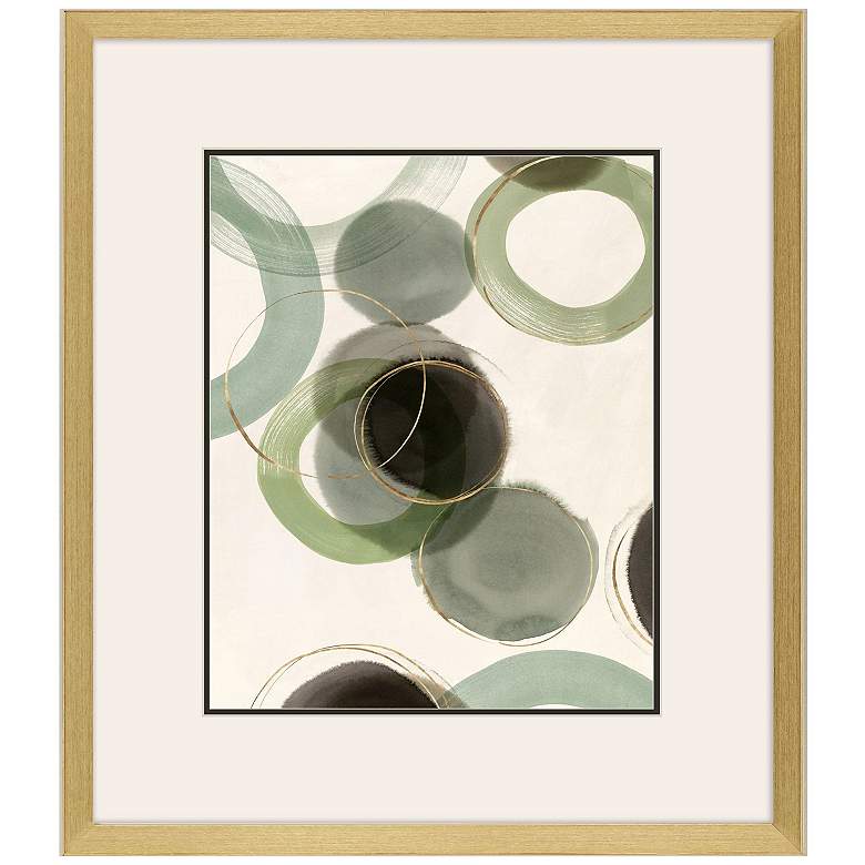 Image 1 Spectral Green I 26"W x 30"H Framed Art