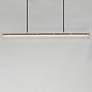 2_Spectre 61 1/2" Wide Black Aged Brass LED Linear Pendant more views