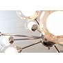 4_Spellbound 29"W Polished Chrome 5-Light Sputnik Chandelier more views