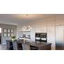 5_Spellbound 29"W Polished Chrome 5-Light Sputnik Chandelier more views