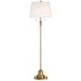 Watch A Video About the Spenser Brushed Antique Brass Traditional Floor Lamp